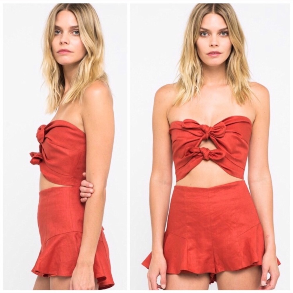 Tie Up Crop Top
